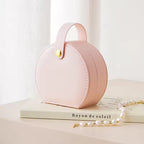 Small Travel PU Leather Jewelry Box