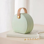 Small Travel PU Leather Jewelry Box