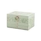 Floral Large Jewelry Box with Drawers