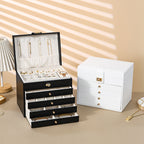 Large Jewelry Box with Drawers