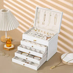 Large Jewelry Box with Drawers