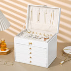 Large Jewelry Box with Drawers