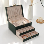 Large Jewelry Box with Lock
