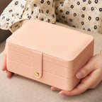 Small Travel 3 Layer Jewelry Box