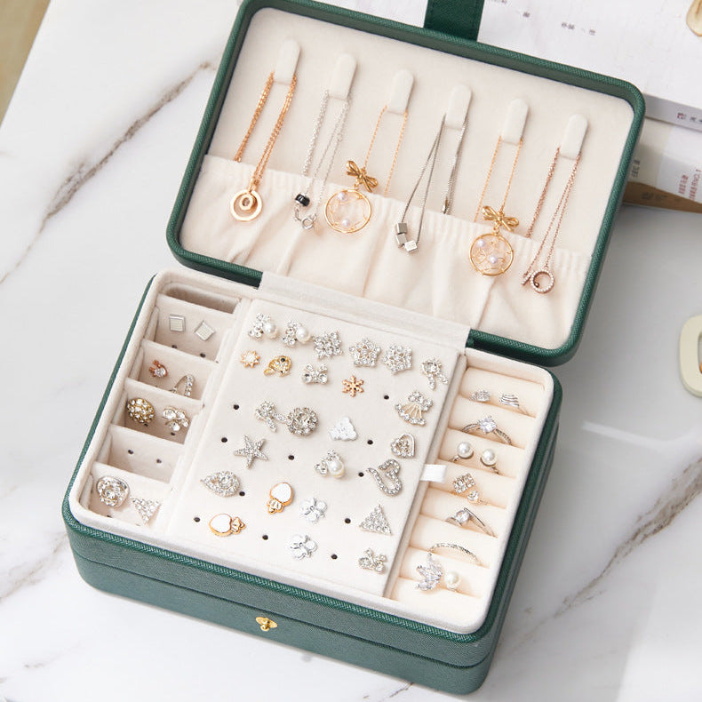 Small Travel 3 Layer Jewelry Box