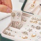 Small Travel 3 Layer Jewelry Box