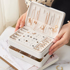 Small Travel 3 Layer Jewelry Box
