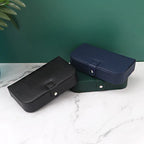 Small Travel Leather Jewelry Box